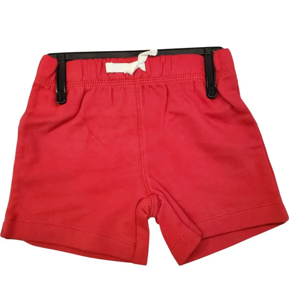 Carters Baby Boys Firetruck 4 Piece Summer Outfits Size 6 Months NEW